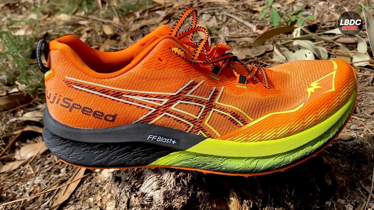 Asics Fuji Speed 2 Zapatillas de Trail Hombre - Bright Orange