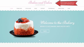 Cách Thay Đổi Tiêu Đề Trang Web WordPress Tiệm Bánh Ngọt