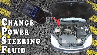 How to Change Power Steering Fluid - 2001 Ford Focus