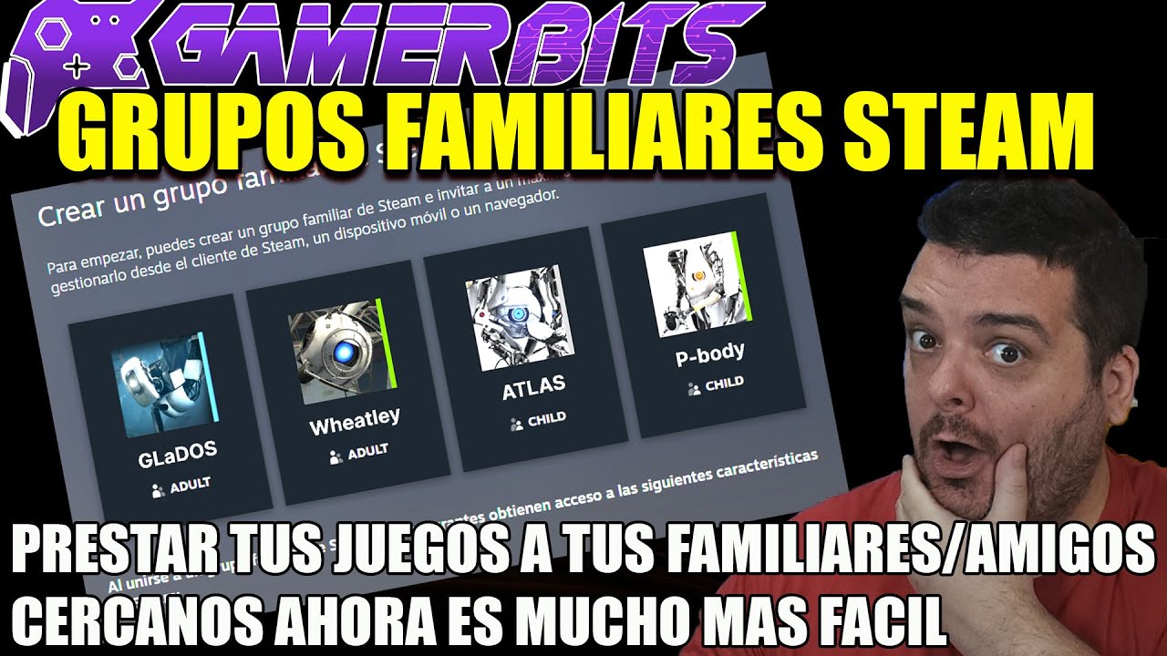 Steam anuncia los grupos familiares, compartir nunca fue tan fácil ...