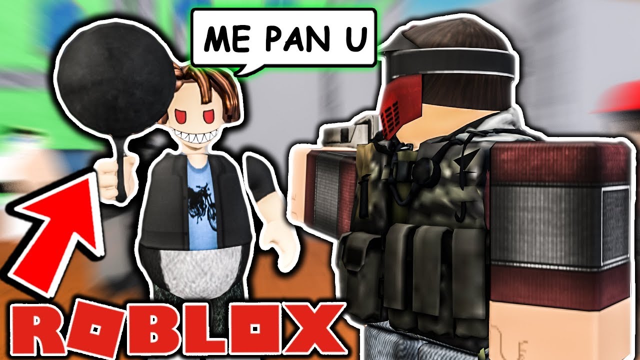 Why Only Using The Pan In Roblox Arsenal Sucks Youtube - roblox epic games pan