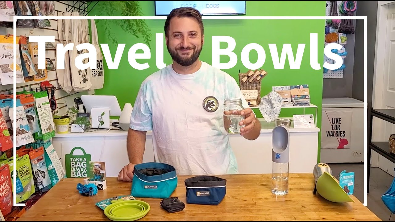 Travel Bowls and Bottles | Summer essentials for your dog