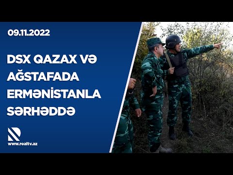 Dövlət Sərhəd Xidməti Qazax və Ağstafada Ermənistanla sərhəddə - HƏRBİ SAAT