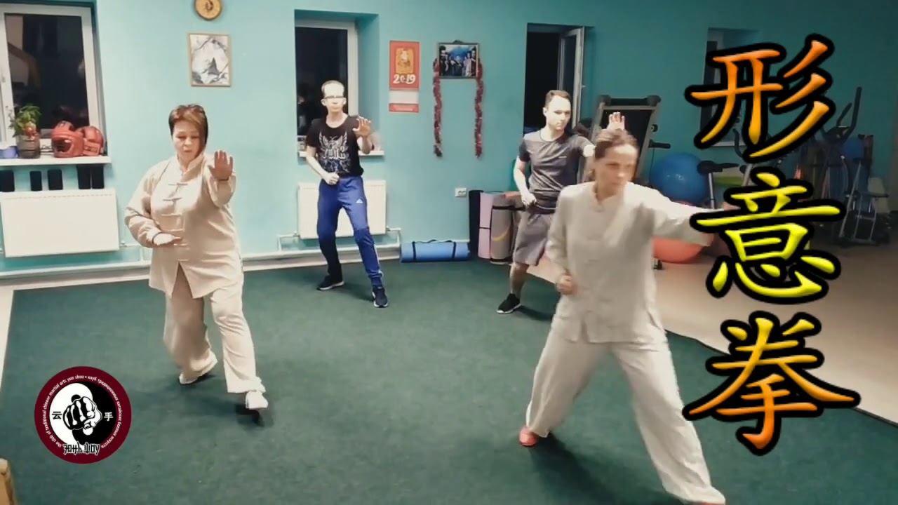 Синъицюань.Форма \"Усин ляньхуань цюань\"/Xingyiquan. Form \"Wu xing lian ...