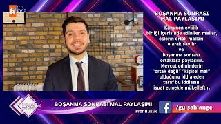 Boşanma Sonrası Mal Paylaşımı - Av. Emre Avşar (Bir Dakika Hukuk | Atv Avrupa)