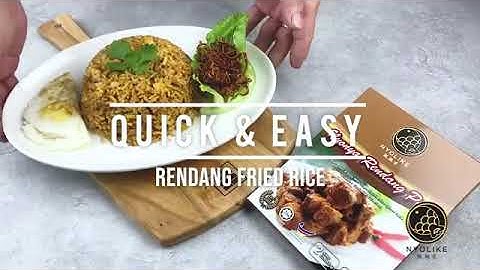 Nyolike Rendang Fried Rice Cooking Video
