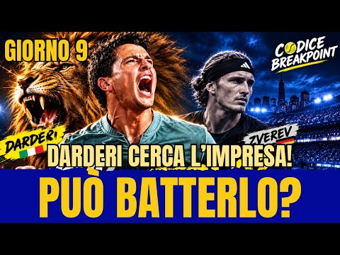 Video LA SFIDA PIÙ GRANDE: LUCIANO DARDERI CONTRO ZVEREV AGLI OTTAVI! IO CI CREDO!