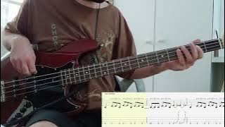 Muse - Psycho (Bass Cover With Tabs)