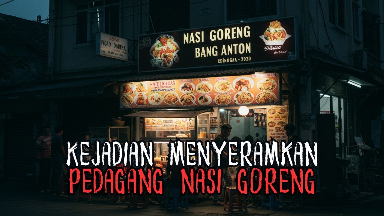 Kala Malam Pedagang Nasi Goreng! Pembelinya Ternyata Arwah Gentayangan