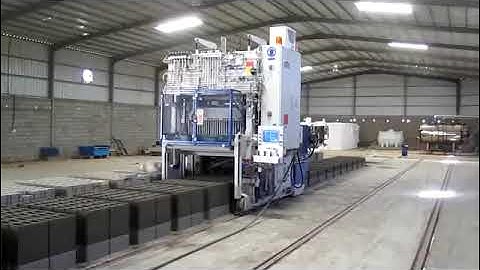 #zenith   940 Hollow Block Production | Fully Automatic Multilayer Producing Hollow & Paving Block