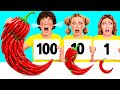 100個重ねフードチャレンジ | 素晴らしい料理レシピ BaRaDa Challenge