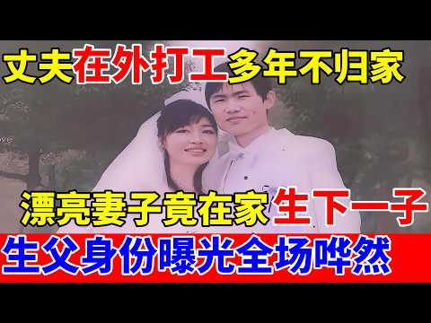 丈夫在外打工多年养家,漂亮妻子竟意外生下一子!生父曝光全场哗然【人间真情录】