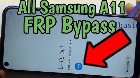 Samsung A11 FRP Bypass Samsung Galaxy A11 Google Bypass NEW!!!