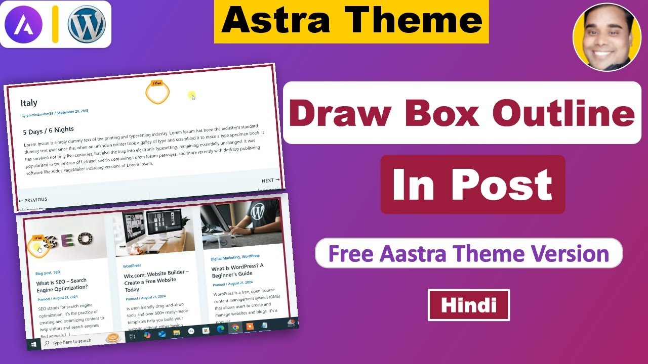 How To Draw Box Colorful Outline In Wordpress Blog Post In Astra Free How to draw box colorful outline in wordpress blog post in astra free