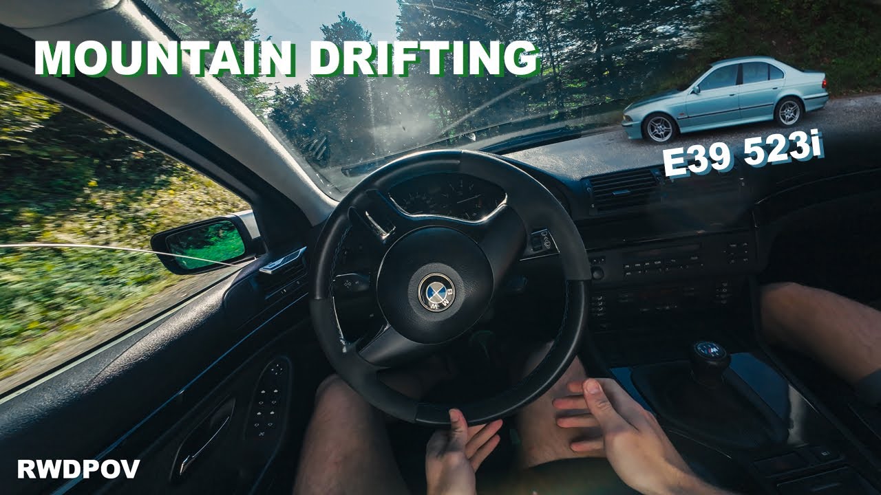 BMW E39 POV Mountain Drifting | Exhaust Sound | 4K