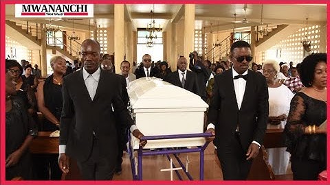 SHUHUDIA....!!! mazishi ya Aliyekuwa Msaidizi wake Baba wa Taifa