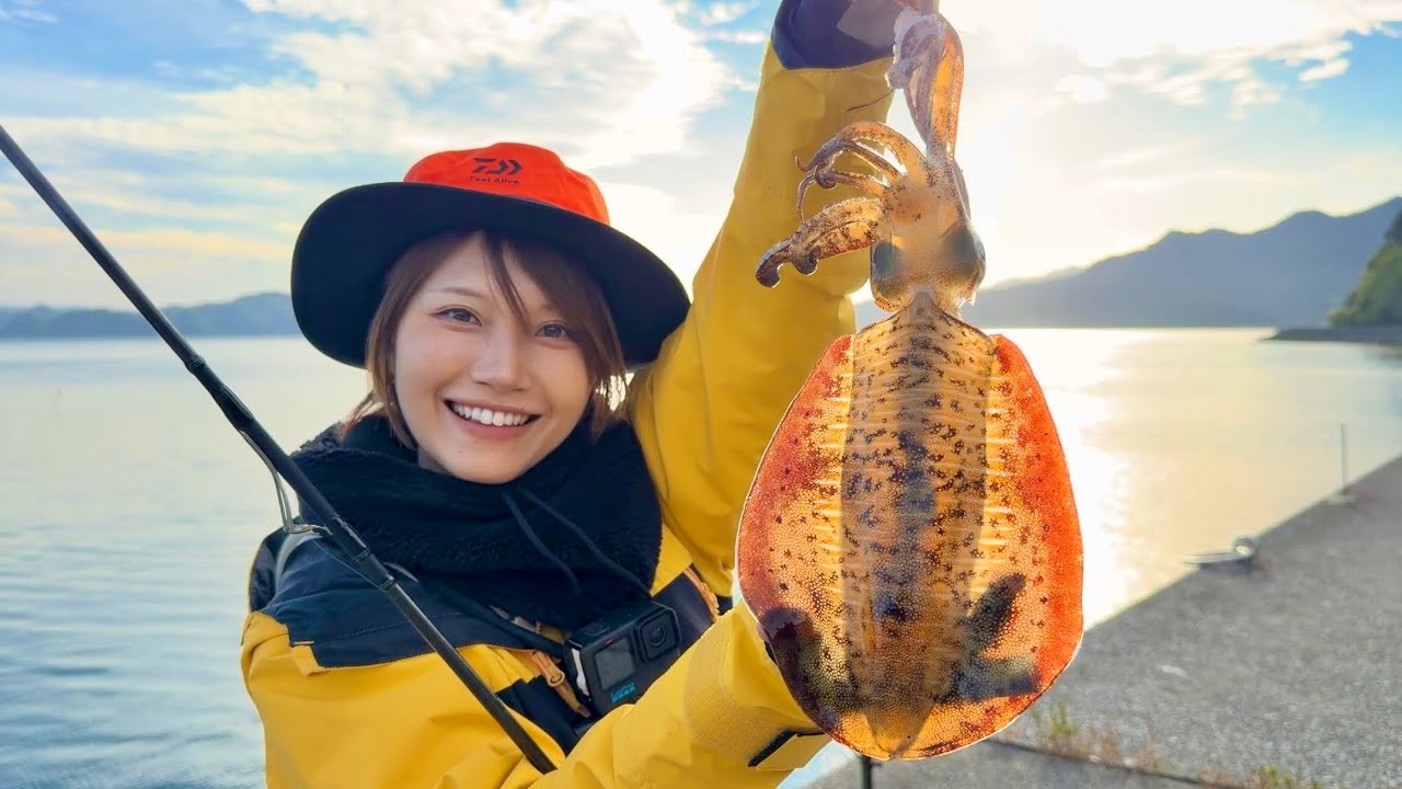 A string of big catches! A spectacular Eging & Light Game fishing