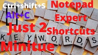 Most Useful Shortcut Key For Notepad/Amazing Notepad Shortcut Keyboard/Notepad Key word Notepad key Most Useful Shortcut Key For Notepad/Amazing Notepad Shortcut Keyboard/Notepad Key word Notepad key