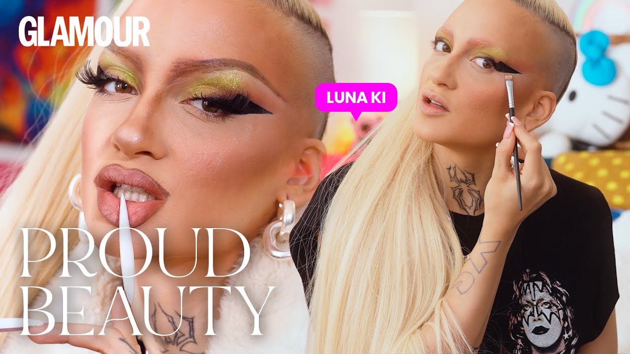 Luna Ki cómo crear su icónico eyeliner, paso a paso Proud Beauty
