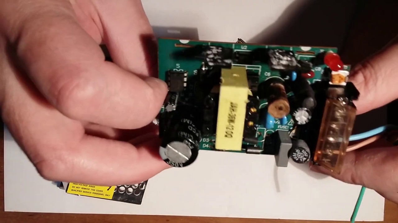 LED strip Power supply repairing YouTube