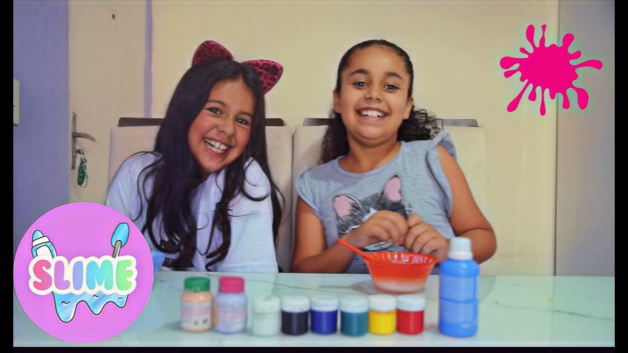 SLIME COM ÁGUA OXIGENADA / SERÁ QUE DEU CERTO ? - YouTube