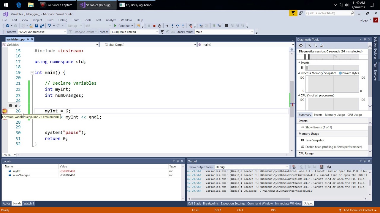 Cpp variable. Variables in c++. List initialization in c++. C++ how to declare variable. Mutable c++.