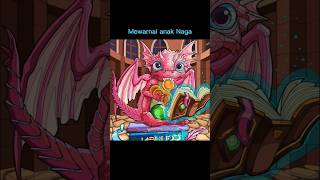 Mewarnai gambar, Mewarnai anak Naga pink #shorts #shortvideo #subcribe