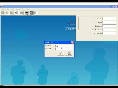 Pegasus Elevator Control Software(PST-ADV-E-ELE) - Login