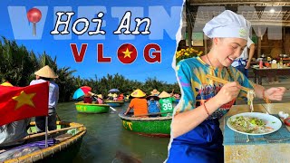 Custom Made Clothes, Cooking Class & Coconut Boats... HOI AN VLOG!