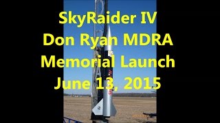 June 2015 SkyRaiderIV Don Ryan's Memorial Launch