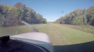 C172N Soft Field Landings at Round Lake (W57) screenshot 3