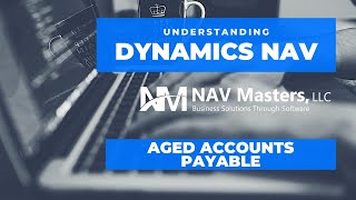 Dynamics NAV - Aged Accounts Payables