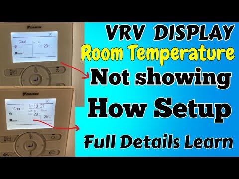 How to Enable Room Temperature Display on Daikin AC Remote (BRC1E62)