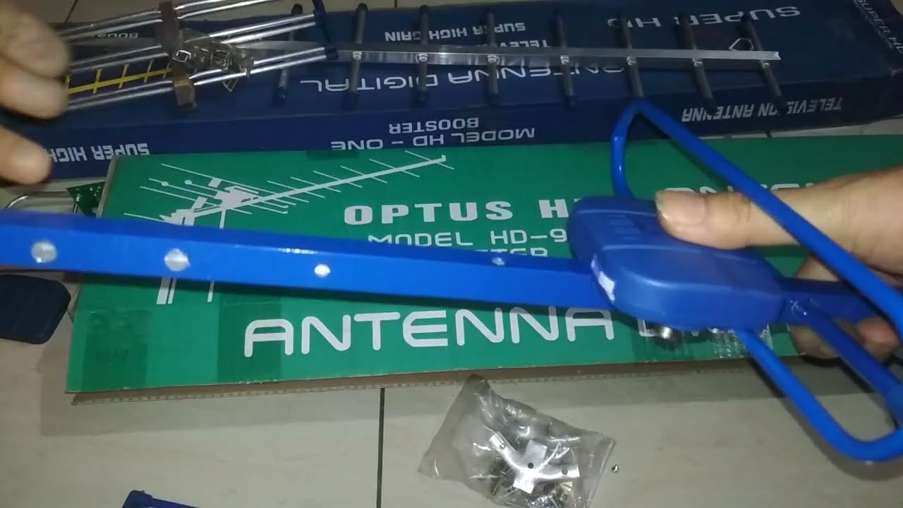 antena digitaL sudah ada booster nya OPTUS SUPER HD-ONE 99