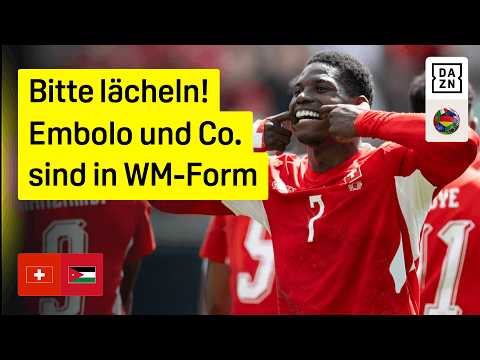 Souveräne Eidgenossen: Schweiz - Jordanien | Friendlies | DAZN Highlights