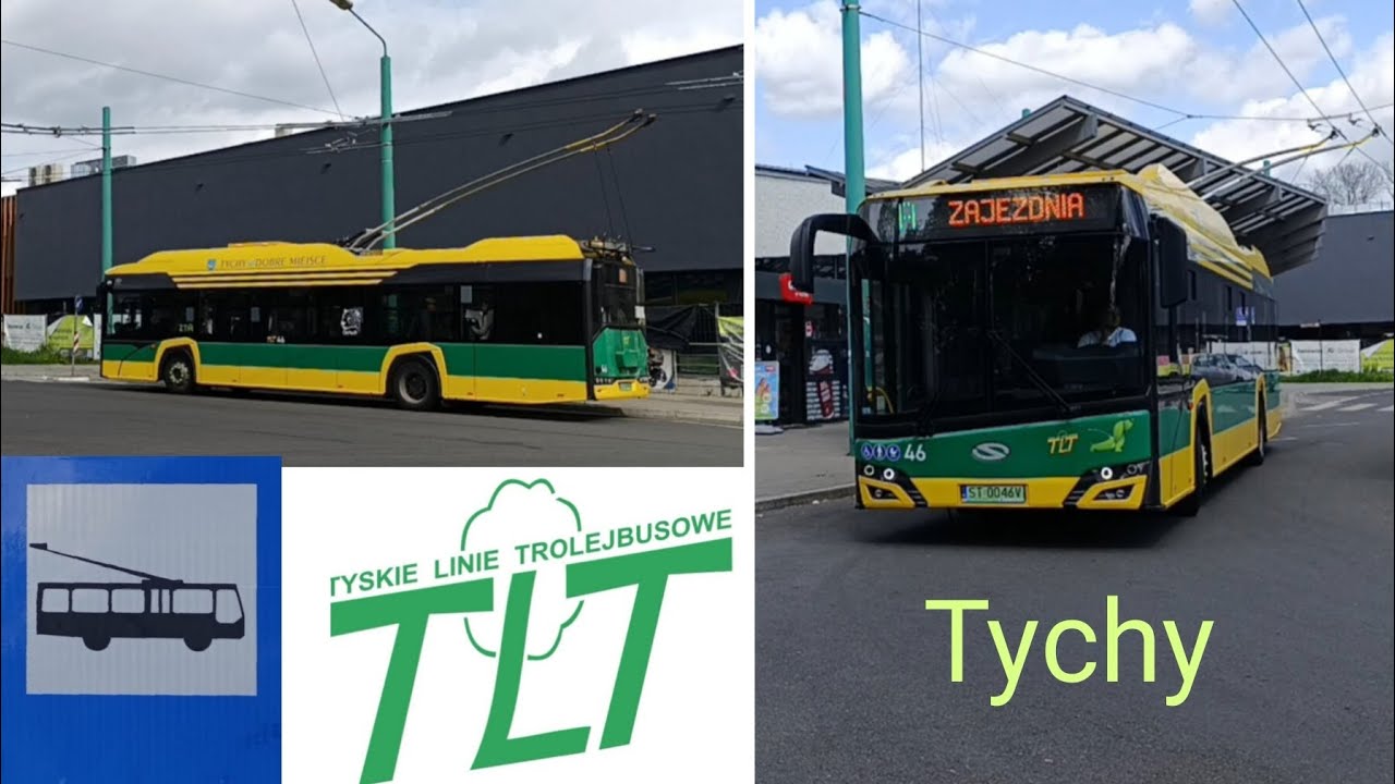 Trolejbusy w Tychach - Nagrania, Jazda, Zapowiedzi Przystanków | Trolleybuses in Tychy |