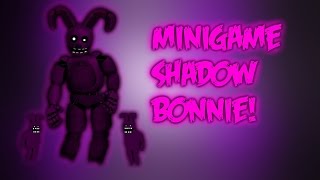 [ FNAF | Speed Edit] - Making Minigame Shadow Bonnie!
