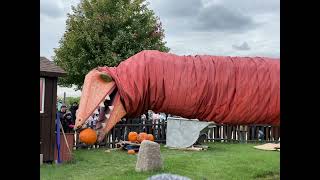 Goebbert’s Family Farm — The Pumpkin-Eating Dinosaur