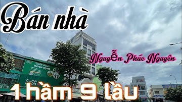 Bán nhà mặt tiền quận 3 giá 66 tỷ 8 lầu ngay ga metro nguyễn phuc nguyên lh 0977771919 #youtube