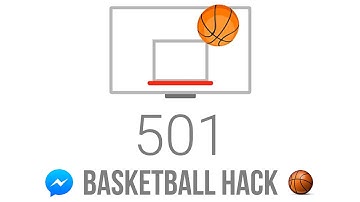 How to Hack / Cheat Facebook Messenger Basketball Game !