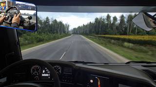 Sibir Map — Endless Taiga Roads | ETS2 No Commentary