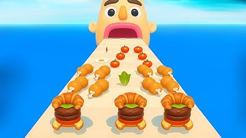 Sandwich Runner - SpeedRun All Levels Gameplay Walkthrough Android,ios New Update NCL80