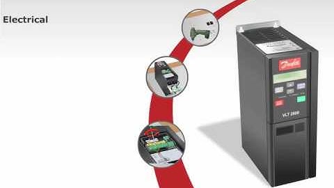 Inverter Danfoss, Lesson 05, VLT 2800, installation and connection