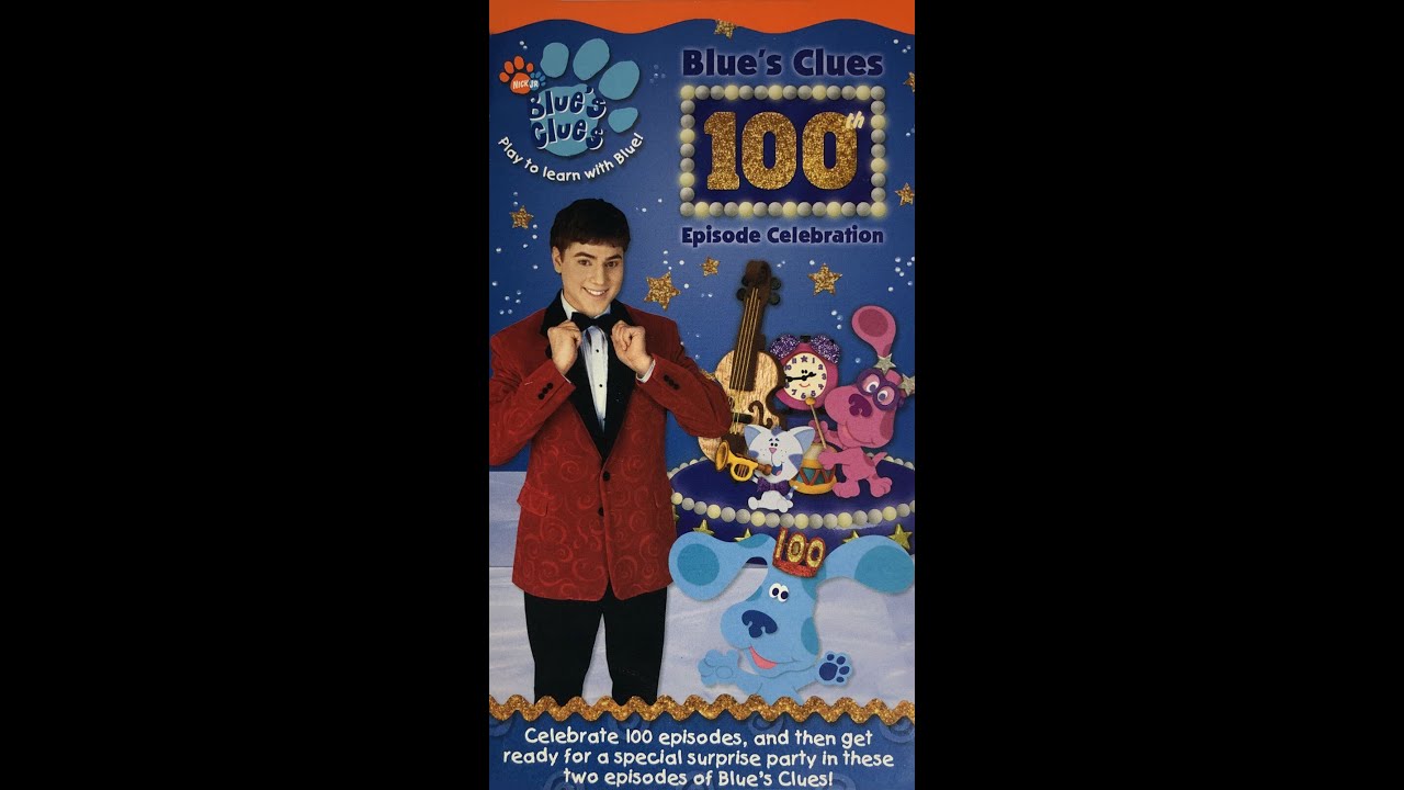 Opening to Blue's Clues - 100th Episode Celebration (US VHS; 2003)