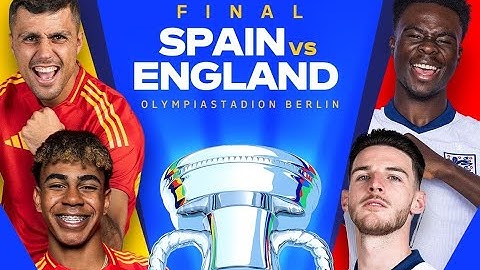 Espagne vs Angleterre | UEFA EURO 2024  Finale