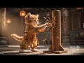 Shaolin Cat: One Rocket Beats Ten Thousand Punches😸
