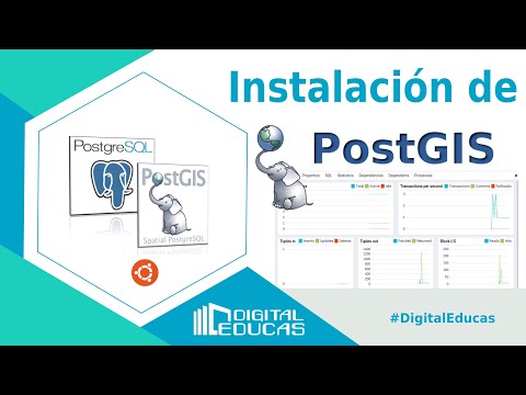 Instalación de PostGIS en la base de datos PostgreSQL en Ubuntu 22.04