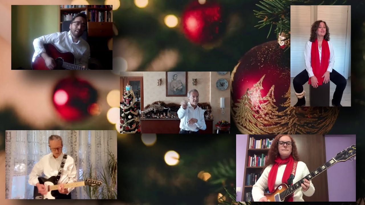 Rallegriamoci registrazione Natale 2020 del Coro Santa Bernadette.