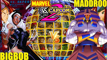 Marvel vs Capcom 2: MADDROO vs BIGBOB