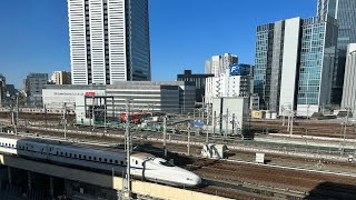 【名古屋駅に入ってくる新幹線やJR線】次回のドクターイエローは6月18日13時34分頃名古屋駅を通過予定！お楽しみに～。